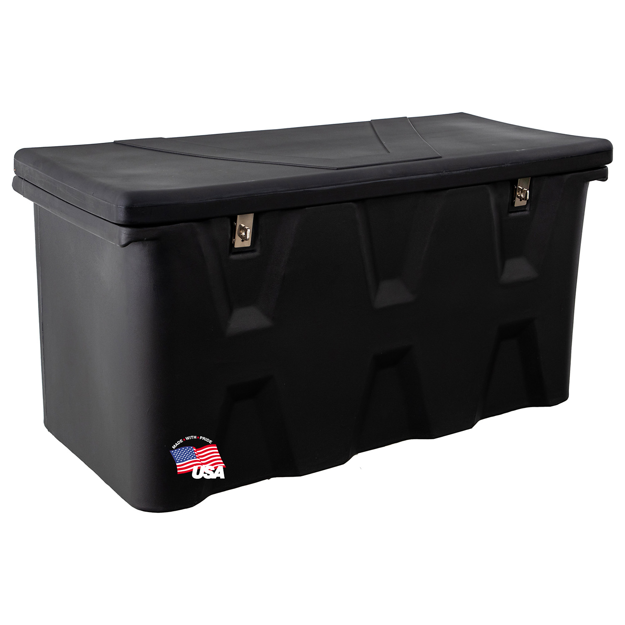 Romotech Tailgate Hitch Mount Poly Cargo Carrier Storage Box — 300-Lb. Capacity, 17 Cu. Ft., Polyethylene, 2in. Receiver, Model# 82123385F